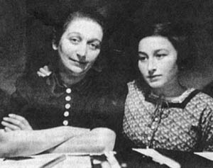 Marta und Edith Baer
