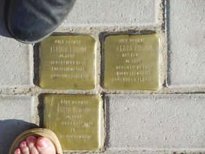 Stolpersteine Isidor, Klara und Otto Fromm