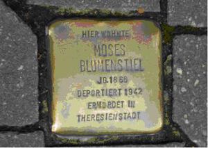 Stolperstein Moses Blumenstiel