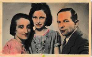 Berta, Hannelore und Ernst Levi