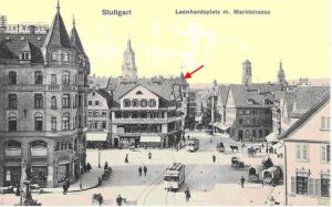 Blick von Leonhardplatz zur Marktstrasse