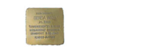 Stolperstein für Gerda Wild
