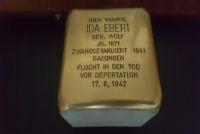 Stolperstein Ida Ebert