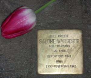 Stolperstein für Salome Warscher 