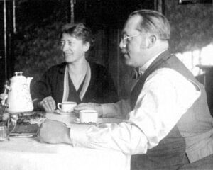 Jenny und Eugen Grimminger im Sommer 1932 in Stuttgart